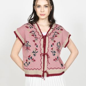 Kimy Vest Polycotton Knit