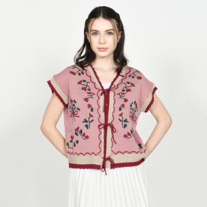 Kimy Vest Polycotton Knit